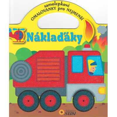 Náklaďáky Samolepkové omalovánky pro nejmenší