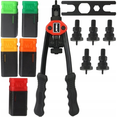 MAR-POL Nýtovací kleště pákové na nýtovací matice M3-M8 300mm M49571 – Zboží Dáma