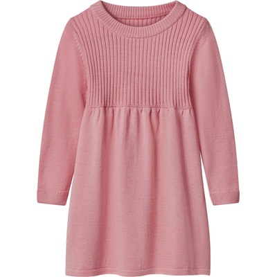 lupilu dívčí pletené šaty z vlny Merino světle růžová – Hledejceny.cz