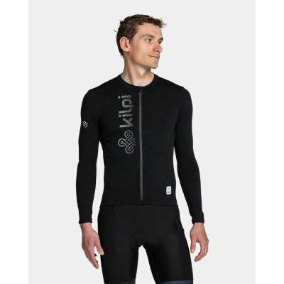 Kilpi Мъжка велосипедна тениска с дълъг ръкав Kilpi SONET-M Тъмносива Kilpi | Siv | МЪЖЕ | S