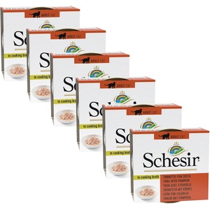 Schesir Счесир кот тон на с тиква в сос 6 x 70 г