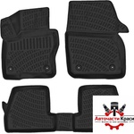 Rizline Гумени стелки RizLine съвместими с Ford Focus 2012-2018 (511243) - avtochastikrasi