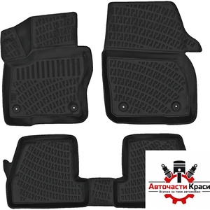 Rizline Гумени стелки RizLine съвместими с Ford Focus 2012-2018 (511243) - avtochastikrasi