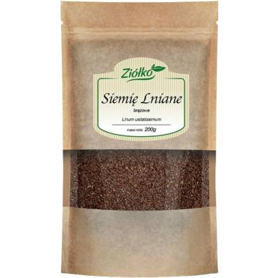 Ziółko Hnědá lněná semínka – 200 g