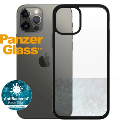 Panzer Калъф PanzerGlass - ClearCase, iPhone 12/12 Pro, прозрачен/черен (5711724002526)