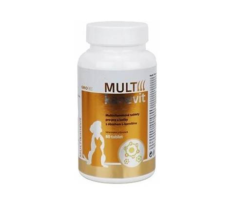 MULTIcanevit tablety pre psy a mačky 80 tbl