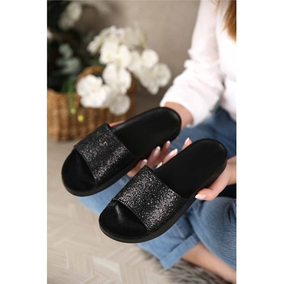 Moda Trend Дамски чехли - Черни 304221 (304221_Черно)