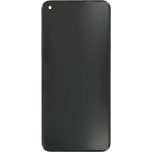 Oppo (OEM) Стъкло и LCD екран за Oppo Reno5 4G, оригинален (OEM), черна (17881)