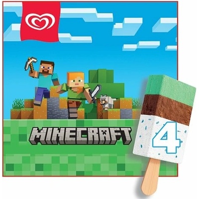 Minecraft 4 x 75ml