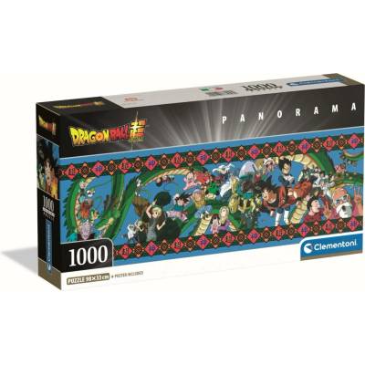 Clementoni Panoramatické Dragon Ball Super 1000 dílků