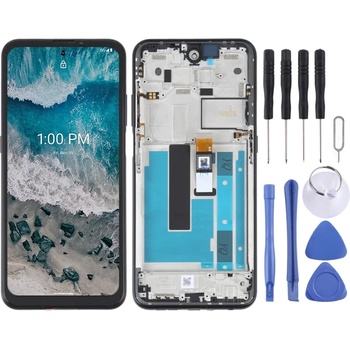 Image 1 of Nokia LCD Дисплей и Тъч Скрийн с Рамка за Nokia X100