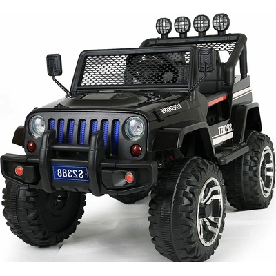 Mamido Elektrické autíčko Jeep Raptor 4x4 čierna