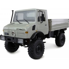 Amewi 22631 Unimog Basic hellgrau elektrický RC model nákladného automobilu RtR 1:12