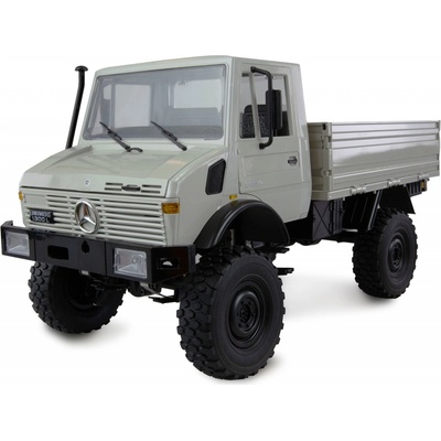 Amewi 22631 Unimog Basic hellgrau elektrický RC model nákladného automobilu RtR 1:12