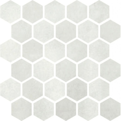 Cir Ceramiche Materia Prima cloud white hexagon 27 x 27 cm lesk 1ks