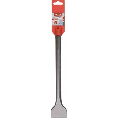 Plochý sekáč SDS-MAX 50/280 mm na betonu EXTOL PREMIUM
