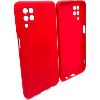 SPEUS My Choice Изчистен силиконов кейс Samsung Galaxy A12 - Червен (g25175)