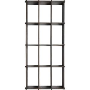 OYOY Living Design На няколко нива стенен рафт от масивен ясен в тъмно естествен цвят 58 cm Grid - OYOY Living Design (L301042)