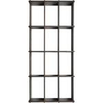 OYOY Living Design На няколко нива стенен рафт от масивен ясен в тъмно естествен цвят 58 cm Grid - OYOY Living Design (L301042)