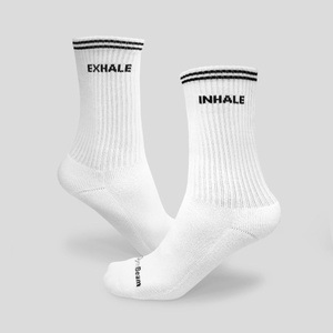 GymBeam Чорапи Breathe White XL