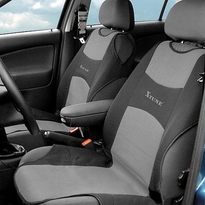 Autopoťah Compass triko predný 2ks tmavě šedý