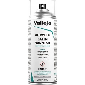 Vallejo Spray Acrylic Satin Varnish 400ml lak ve spreji