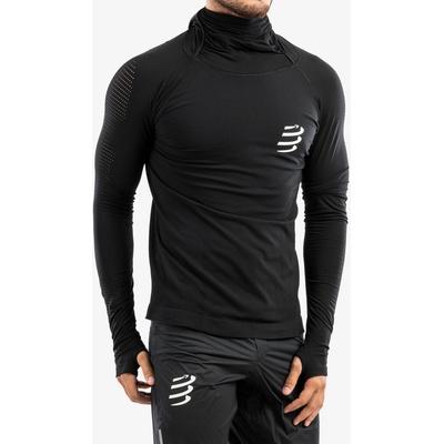 COMPRESSPORT 3D THERMO ULTRALIGHT RACING hoodie čierny