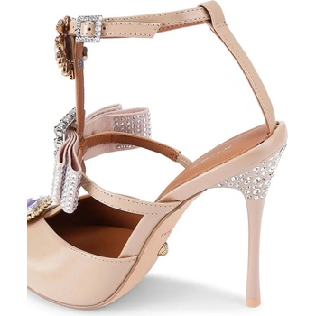 Kurt Geiger London Кожени обувки с тънък ток Kurt Geiger London Bow Point Gladiator Court (5382324309)