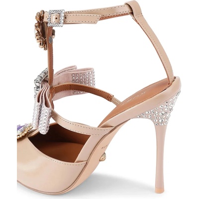 Kurt Geiger London Кожени обувки с тънък ток Kurt Geiger London Bow Point Gladiator Court (5382324309)