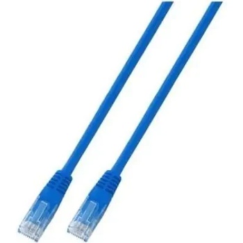 EFB Elektronik Пач корда категория 6 RJ45, неекранирана U-UTP, PVC, CCA, синя & mdash; 7.5 метра (K8100BL.7.5)
