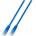 EFB Elektronik Rj45 пач корда категория 6, неекранирана u-utp, pvc, cca, синя (k8100bl.7.5)