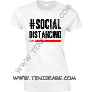 Fruit of the Loom Тениска - Social distancing
