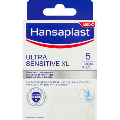 Hansaplast Ultra Sensitive XL náplasti 5 ks