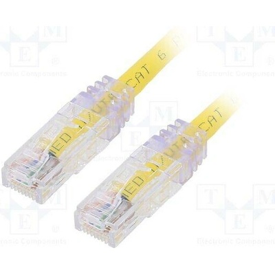 Panduit UTPSP2MYLY Patch U/UTP Cat 6 RJ45 vidlice z obou stran lanko Cu 2m