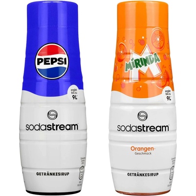 SodaStream Sirup do saturátoru Mirinda a Pepsi 2 x 440 ml
