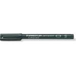 STAEDTLER Алкохолен маркер, OHP, 0, 4 mm, STAEDTLER "Lumocolor 313 S", черен 313-9 (313-9)