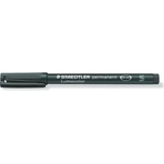 STAEDTLER Алкохолен маркер, OHP, 0, 4 mm, STAEDTLER "Lumocolor 313 S", черен 313-9 (313-9)
