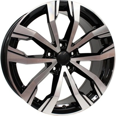 Arceo DY748 7.5x18 5x114.3 ET40 black polished