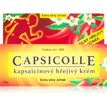 Capsicolle Capsaicin cream hot крем със засилен ефект върху уморени мускули и стави 50 гр