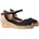 TONI PONS Romina Wedge Espadrilles - Black (Black)