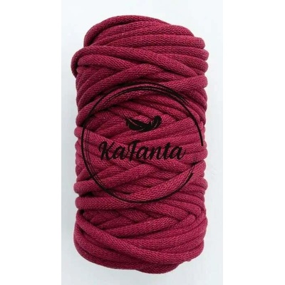Bavlnená šnúra KaFanta 9mm - burgundy