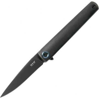 MKM FLAME Dark stonewash titanium frame BÖHLER M390 - DROP POINT MK FL01-TDSW