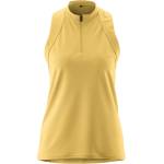 Gonso Дамска фланелка с къс ръкав за колоездене Gonso Women's Adventure Top Sleeveless Cycling jersey - Yellow Finch - размер 40 (EU) (156-2897-0214)