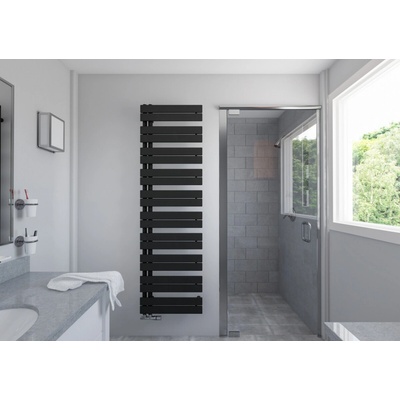 Zehnder Roda Duo Radiátor 1108 mm x 550 mm čierna matná