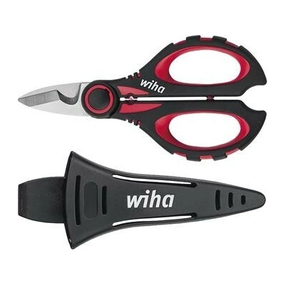WIHA Elektrikářské nůžky s funkcí krimpování, délka 160 mm