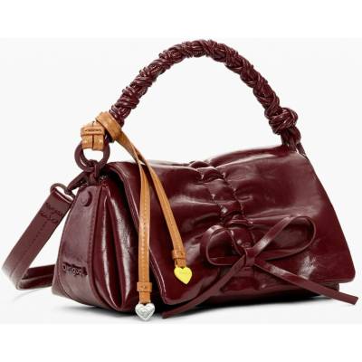Desigual RODIO NARON MINI FLAP BURGUNDY Červená RED