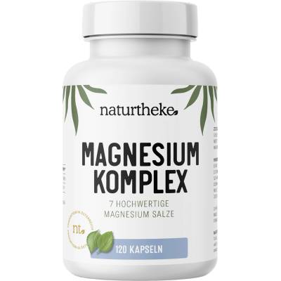 Naturtheke GmbH Магнезиев комплекс - 120 капсули