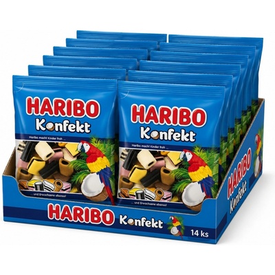 Haribo Konfekt lékořicové 14 x 175 g