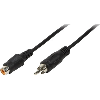 LogiLink Аудиокабел RCA/M към RCA/F 5 м черен CA1032 (CA1032)