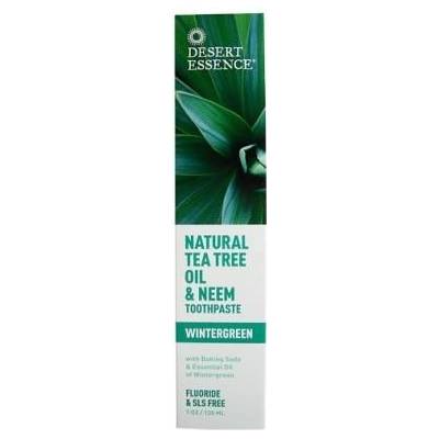 Desert Essence Pasta na zubyTea tree olej a neem 176 ml